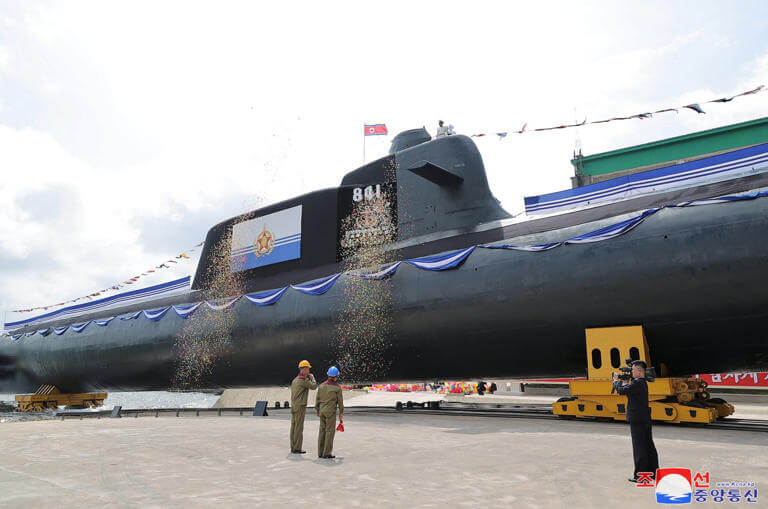 North Korea Launches Tactical Nuclear Submarine