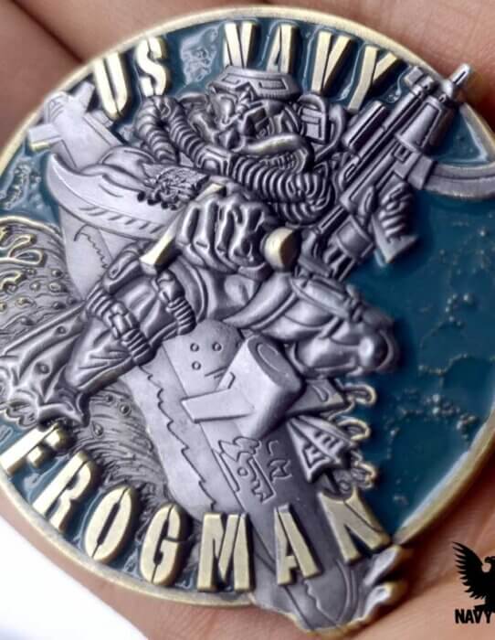 US-Navy-Frogman-Custom-Engraved-Coin