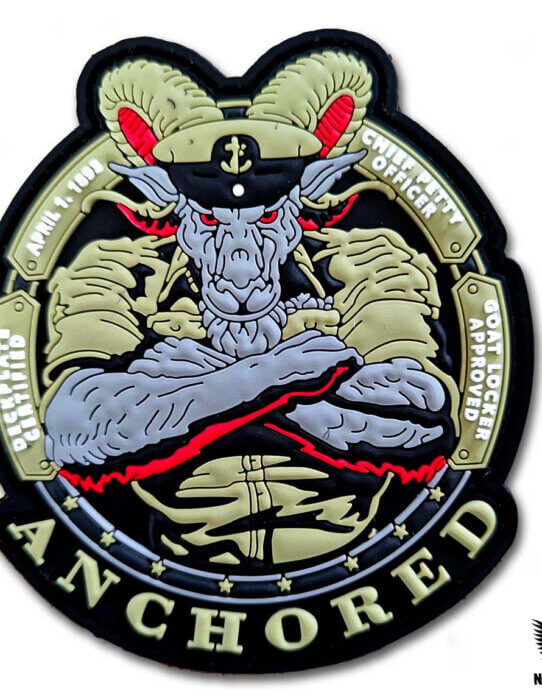 USN-Chief-Anchored PVC Patch
