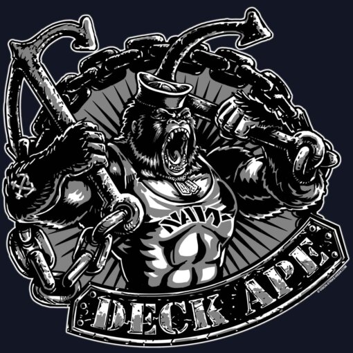 Deck-Ape-Decal-Black