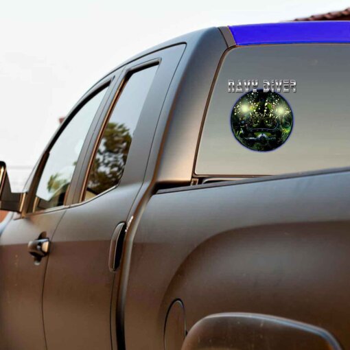 Navy-Diver-Veteran-Decal-Truck