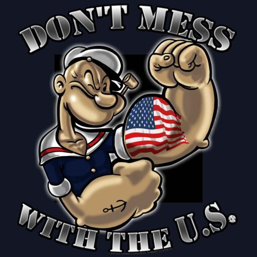 Popeye-Dont-MEss-Veteran-Decal-Black