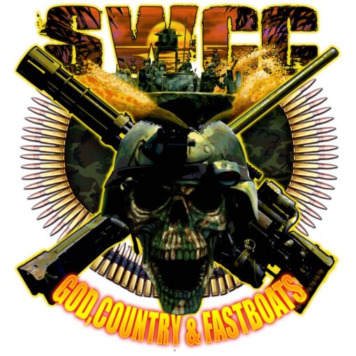 SWCC God Country Fastboats Navy Military Veteran 3-18 Inch Custom Decal Sticker