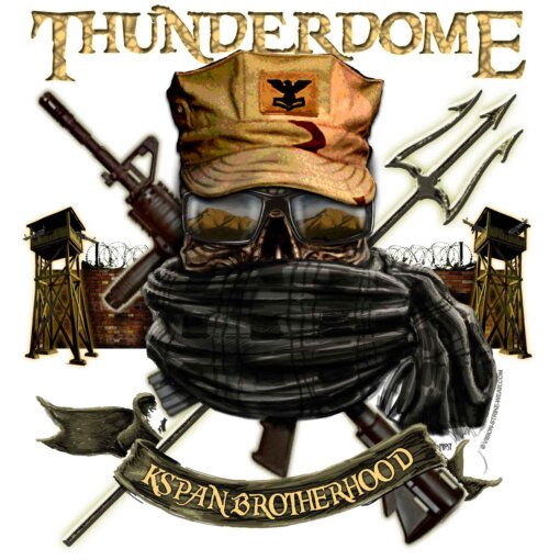 Thunderdome Kspan Brotherhood SCPO Navy Military Veteran Decal Sticker