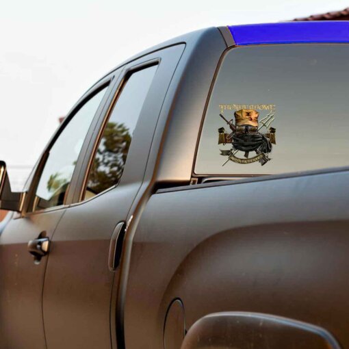 Thunderdome Kspan Brotherhood SCPO Navy Military Veteran Decal Sticker