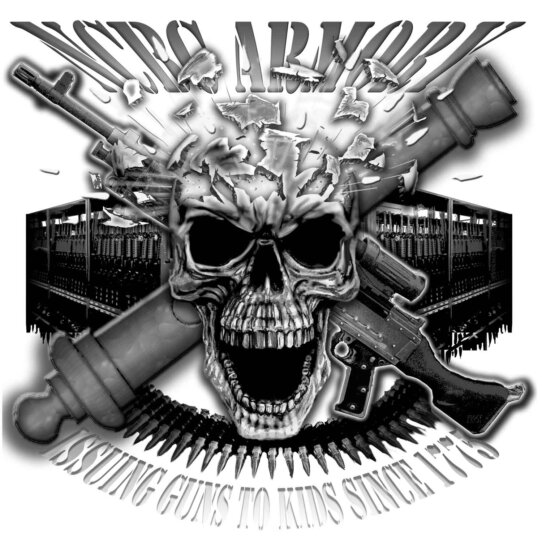 NCBC Armory Issuing Guns to Kids Since 1775 Navy Military Veteran Decal Sticker