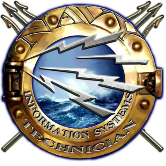 Navy Information Systems Technician Rate Porthole Navy Veteran Decal Sticker