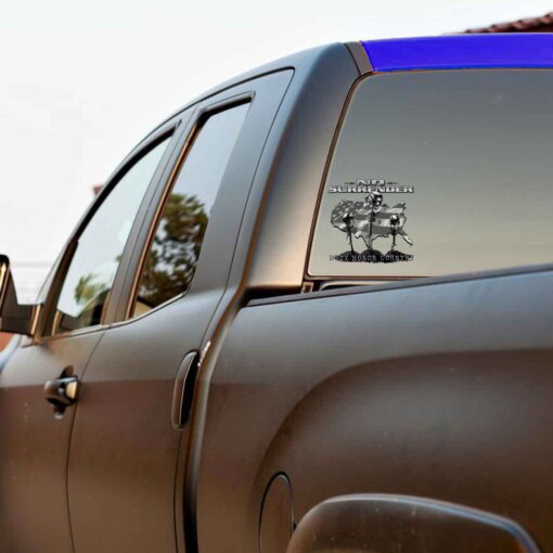 No-Surrender-Decal-Truck