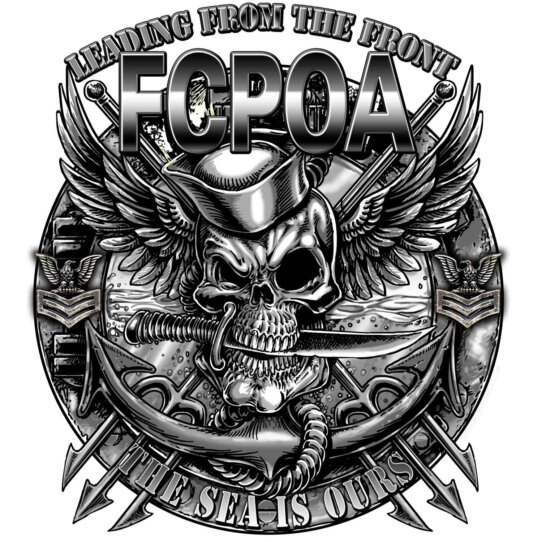 USS Jarrett FCPOA Navy Veteran 3-18 Inch Custom Decal Sticker