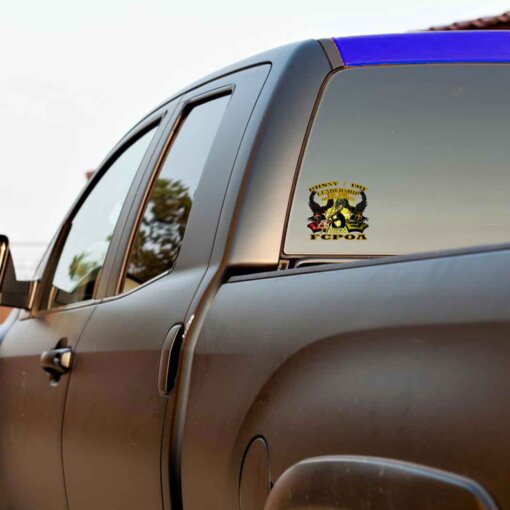 Shop 67 M LPO FCPOA Leadership At Its Best Semper Fortis Navy Veteran 3-18 Inch Custom Decal Sticker