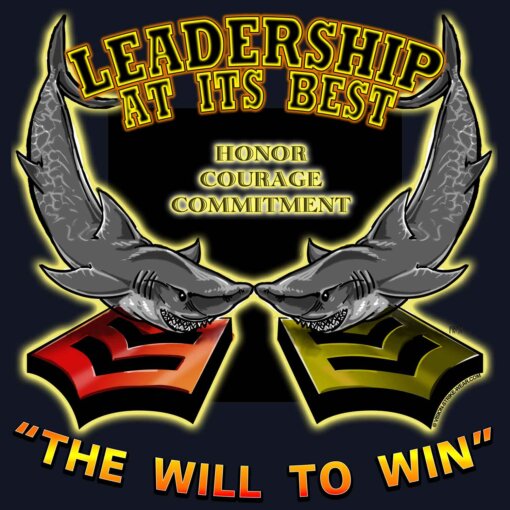 USS Port Royal FCPOA Leadership At Its Best Honor Courage Commitment Navy Veteran 3-18 Inch Custom Decal Sticker