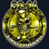 USS Gettysburg CG-64 Damage Controlman Rate Navy Veteran Decal Sticker-black