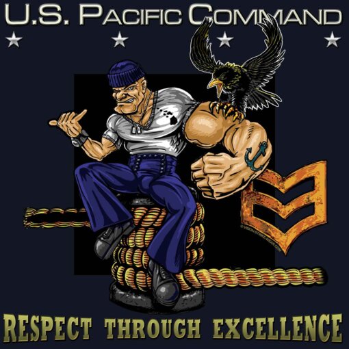 Navy-US-Pacific-Command-Decal-Black