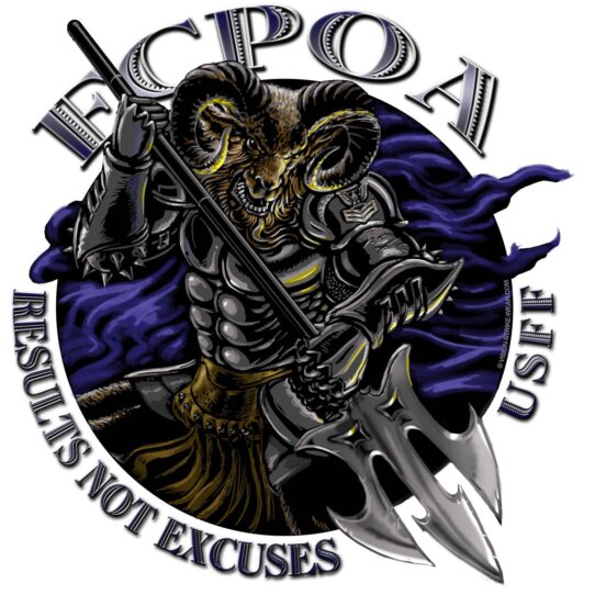 USFF FCPOA Results Not Excuses Navy Veteran 3-18 Inch Custom Decal Sticker