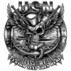 USN Guardians of the Gulf Jolly Roger Navy Veteran Custom Decal Sticker