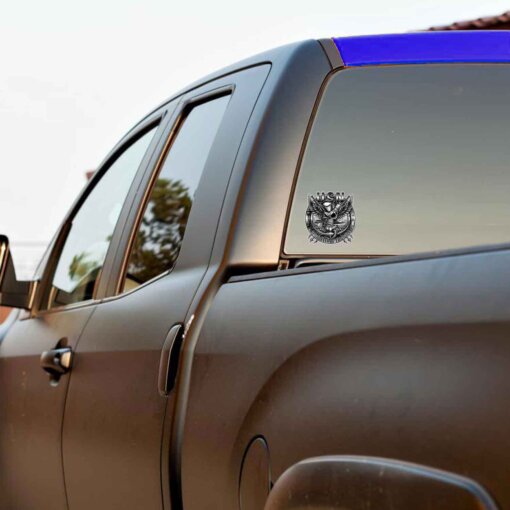 USN Guardians of the Gulf Jolly Roger Navy Veteran Custom Decal Sticker Truck