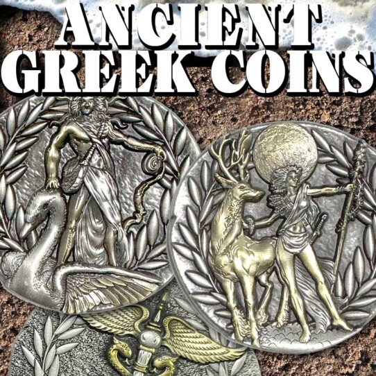Greek God Ancient Coins