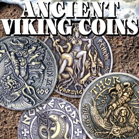 Viking Norse God Ancient Coins