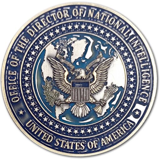 Tulsi Gabbard 8th Director National Intelligence Challenge Coin