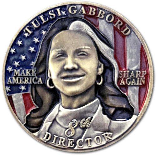 Tulsi Gabbard 8th Director National Intelligence Challenge Coin