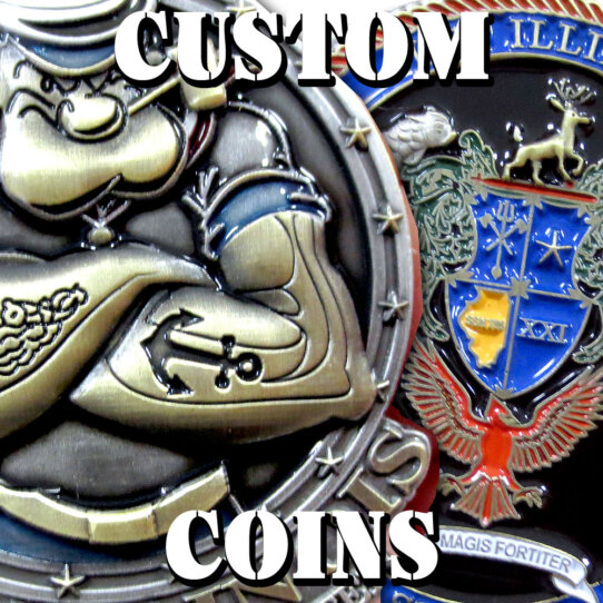 US Navy Custom Challenge Coins