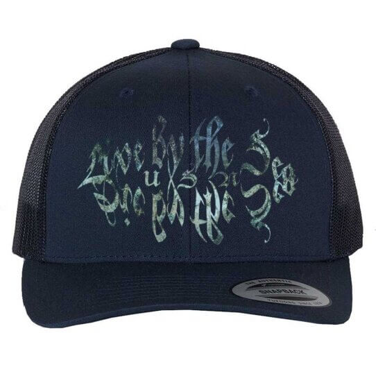 Navy-Live-by-the-Sea-Trucker-Hat