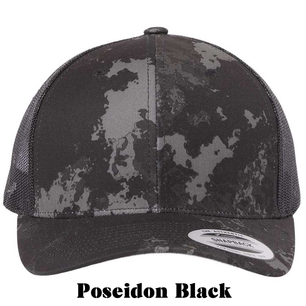 Plank Owner Navy Crow Customizable Retro Trucker Cap - Image 7