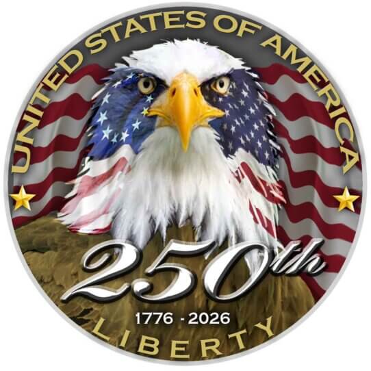 USA 250th Anniversary Patriotic Spirit of America Custom Decal Sticker