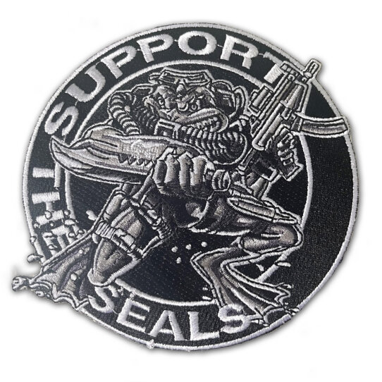 US Navy Support The Seals Veteran Patriotic 5" Military Patch