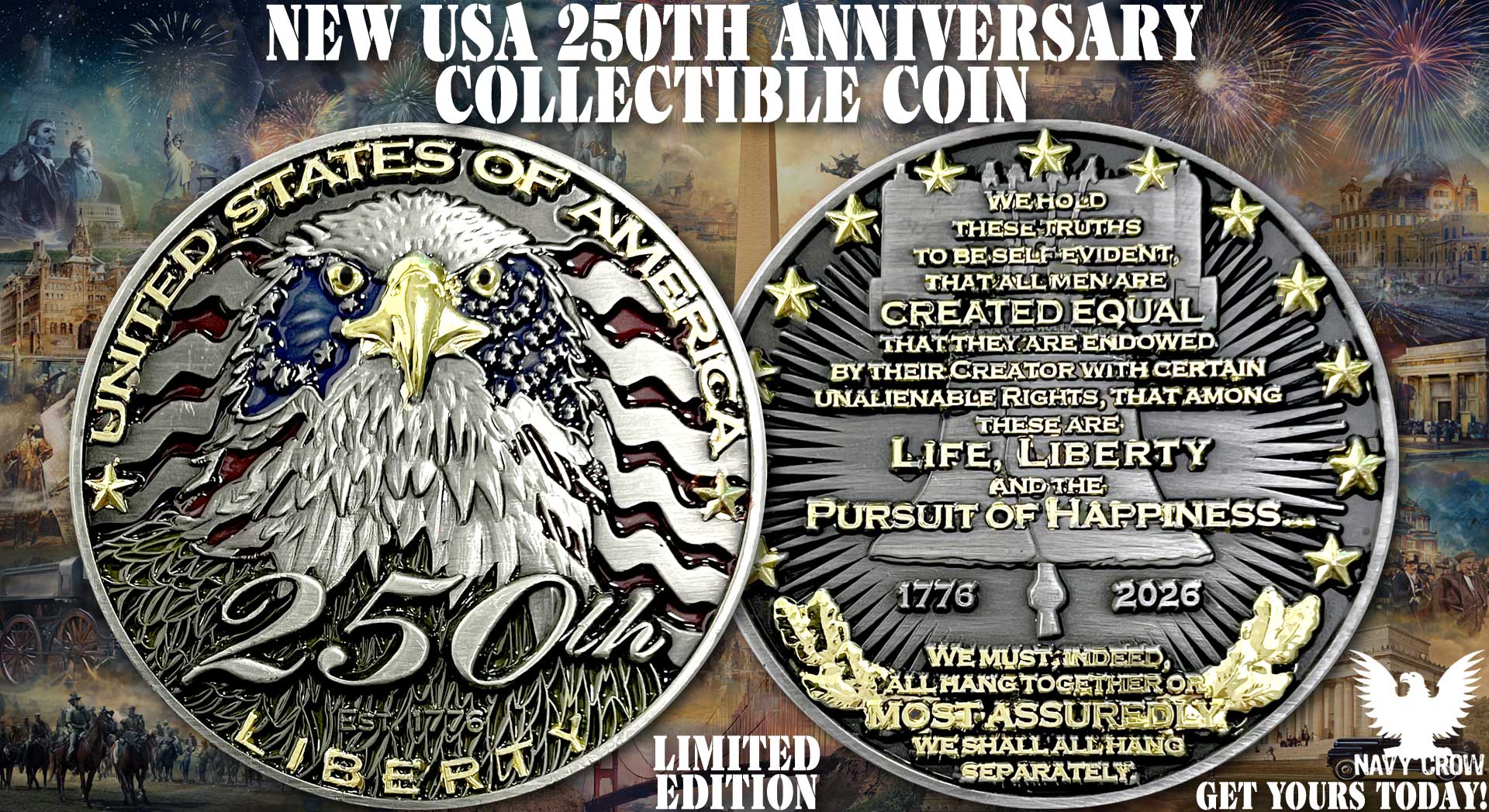 usa-250th-anniversary-birthday-spirit-of-76-patriotic-navy-veteran-collectible-challenge-coin