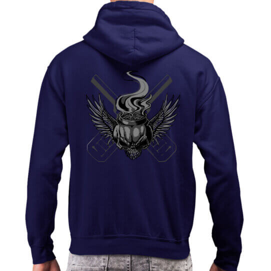 Aviation Ordnance Rate Jolly Roger US Navy Veteran Custom Hoodie