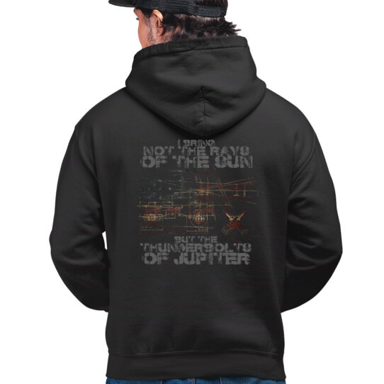 Gunner's Mate The Thunderbolts of Jupiter US Navy Veteran Custom Hoodie