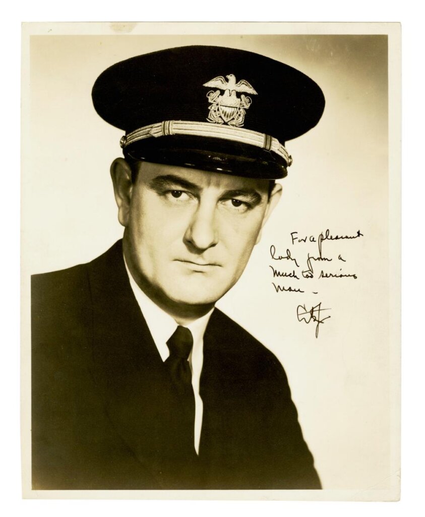 US Navy veteran LBJ