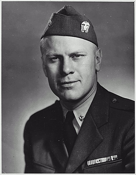 US Navy veteran Gerald Ford