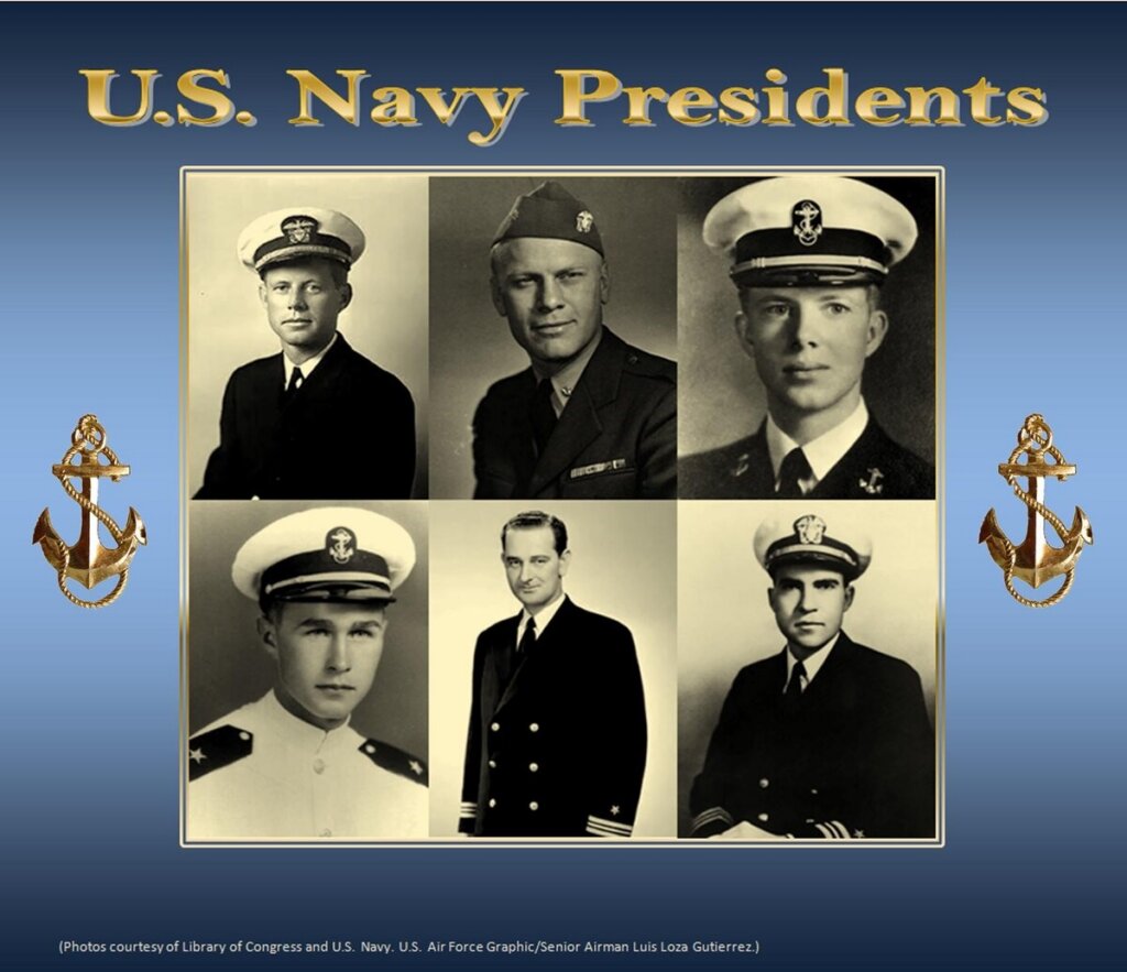 US Navy veteran Presidents of the USA