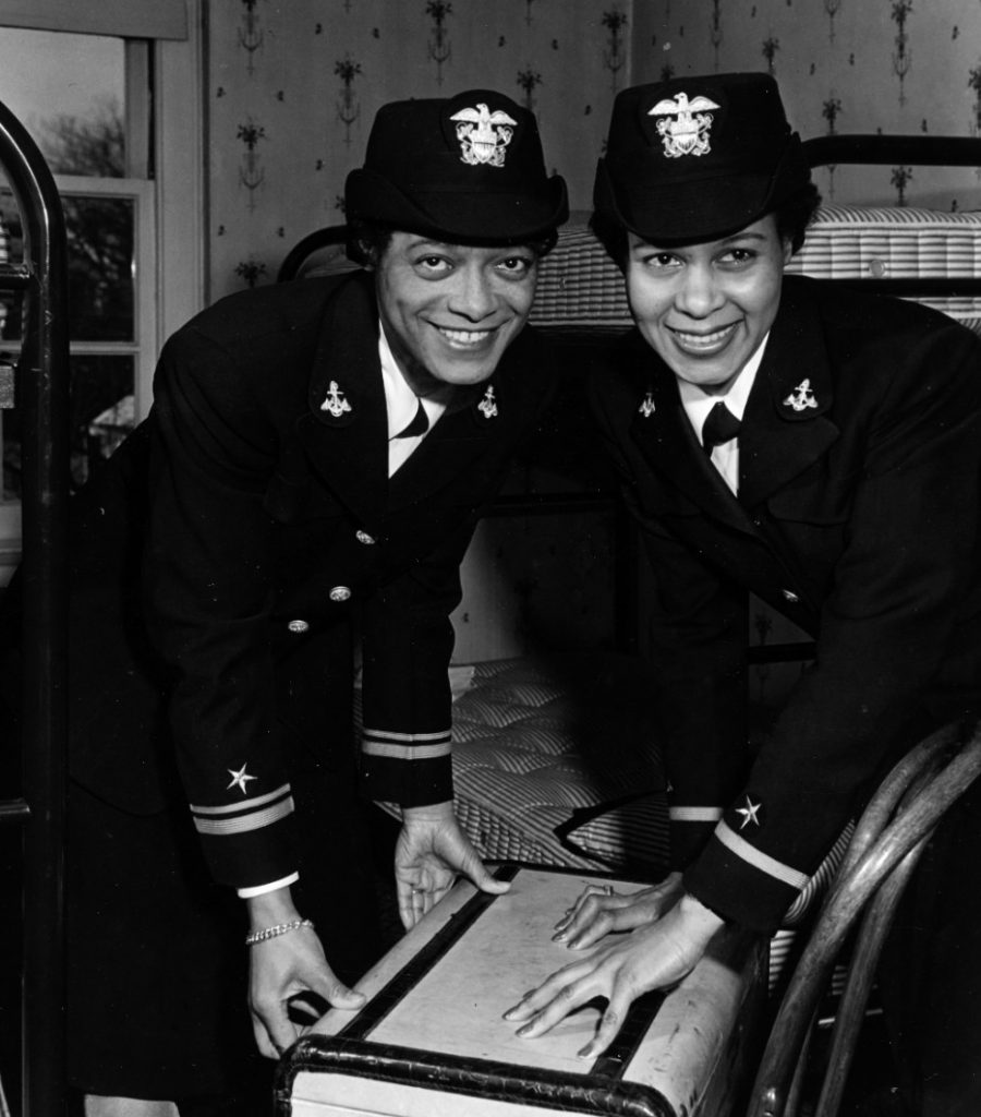 Women of the US Navy Harriet Pickens and Frances Wills
